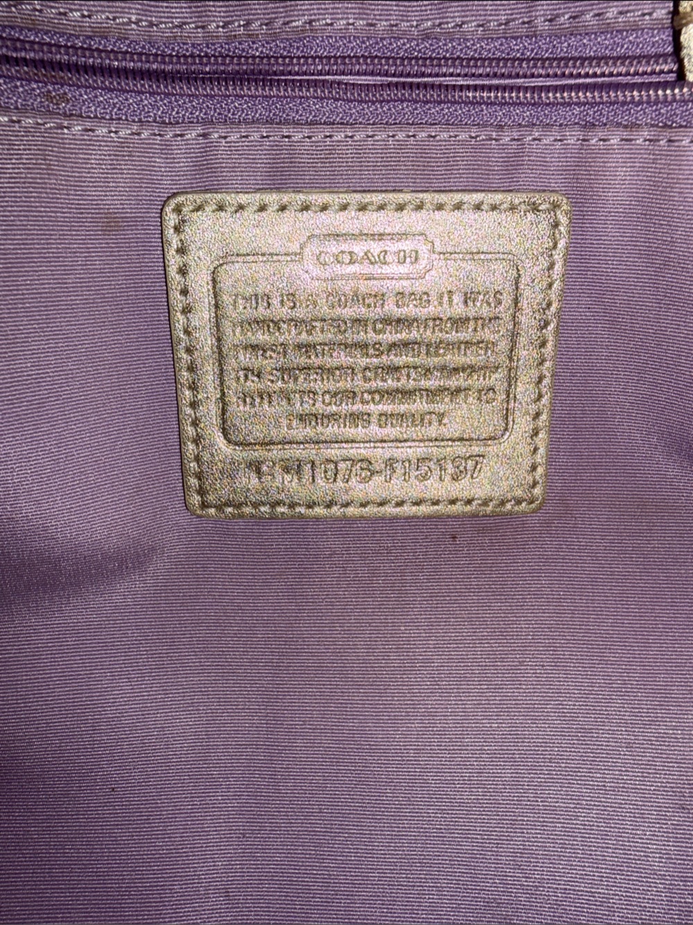 Coach Chelsea Heritage Stripe Signature Tote Bag - Picture 2 of 13